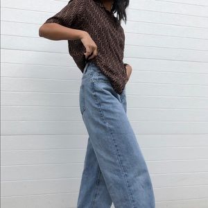 Hawaiian Shirt Brown Moon by Motel